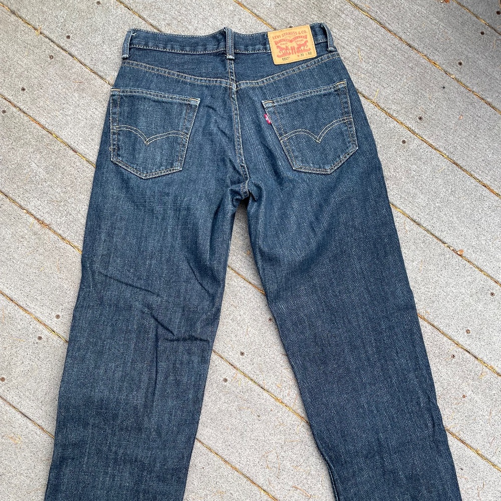 Levi’s 550 Denim  31 x 32 Denin
